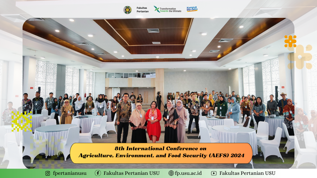 8th International Conference on Agriculture, Environment, and Food Security (8th AEFS)